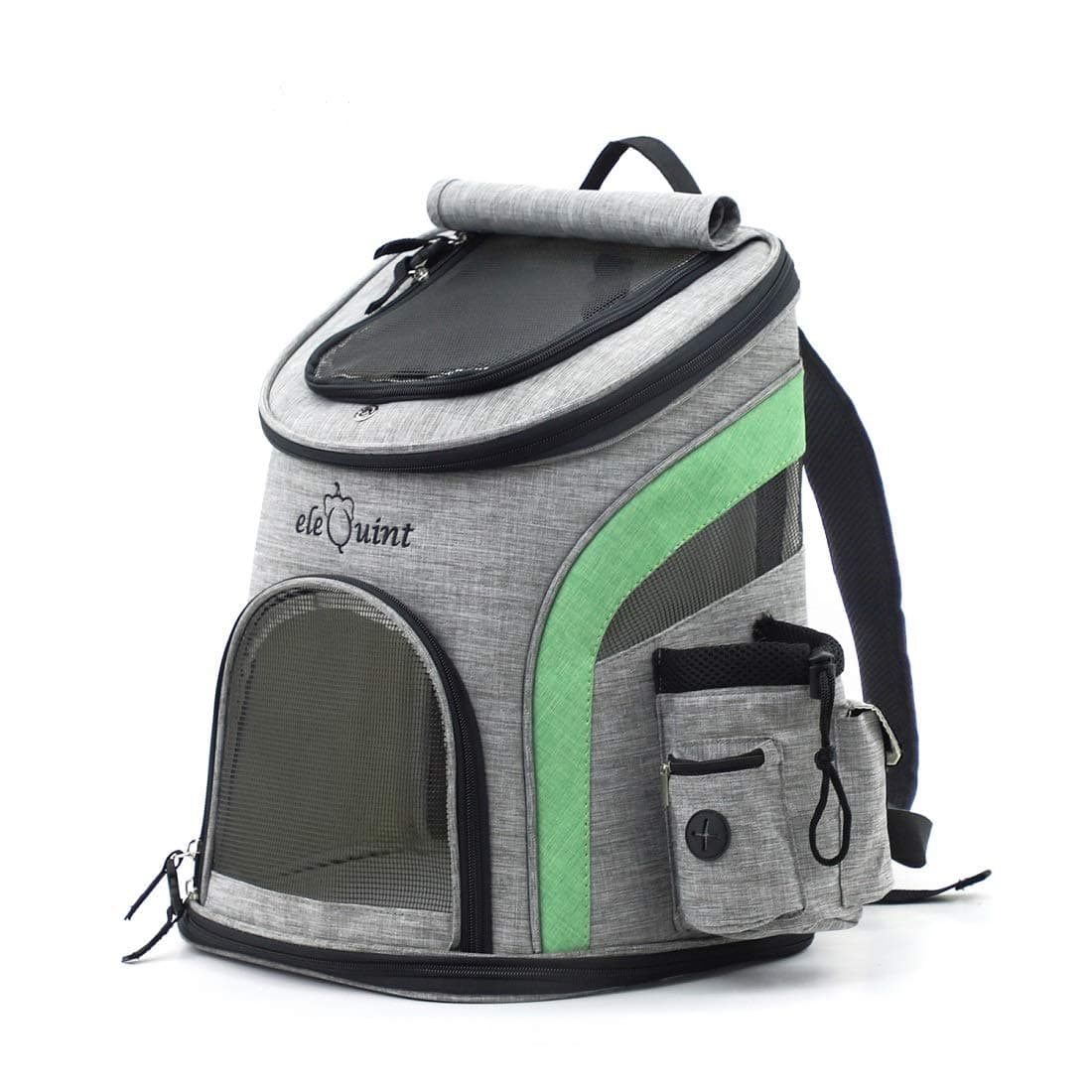 Small Pet Hiking and Travel Backpack Lightweight Durable Airline Approved with Safety Locks