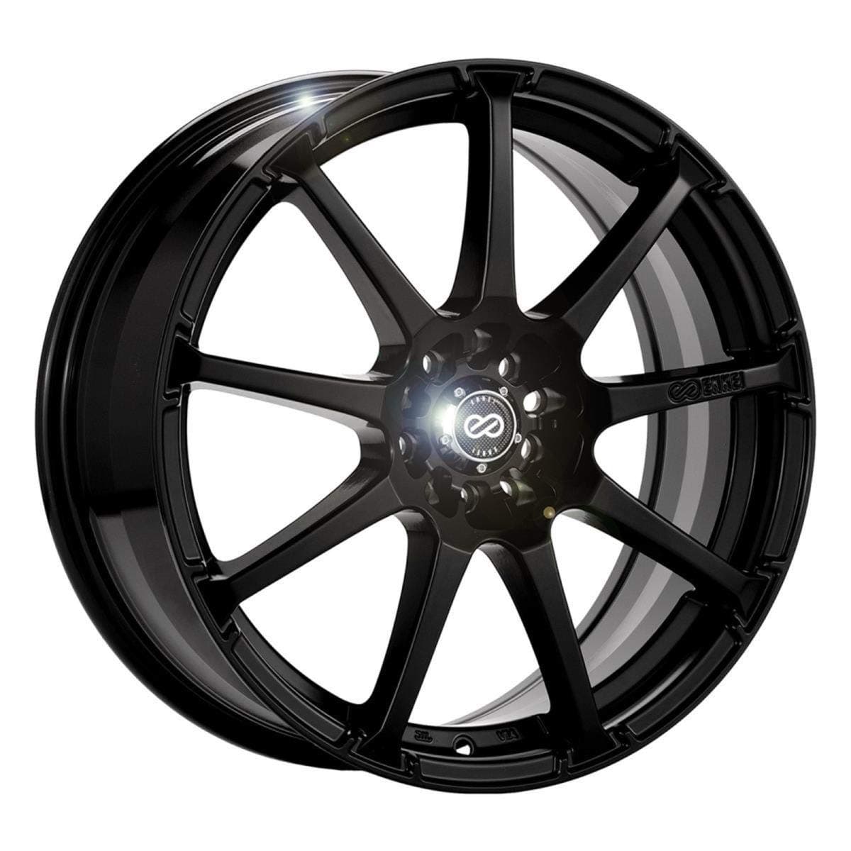 17x7 Enkei EDR9 (Matte Black) Wheels/Rims 4x100/108 (441-770-1138BK)