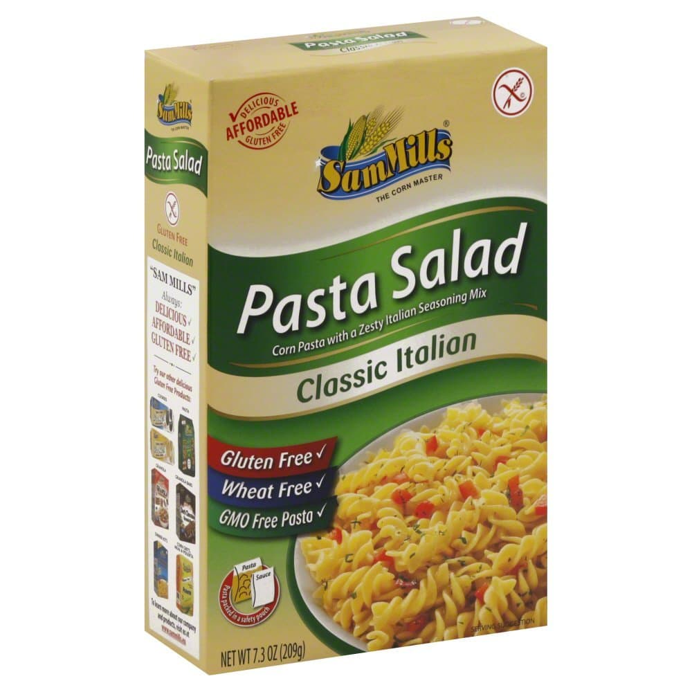 SAM MILLS PASTA SALAD GFWF CLSC ITA, 7.2 OZ