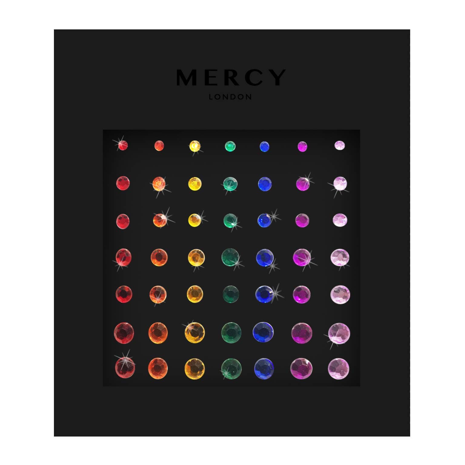 Love is Love Rainbow Face Gems ✮ Pride ✮ Face Jewels Rainbow Body Jewellery Costume