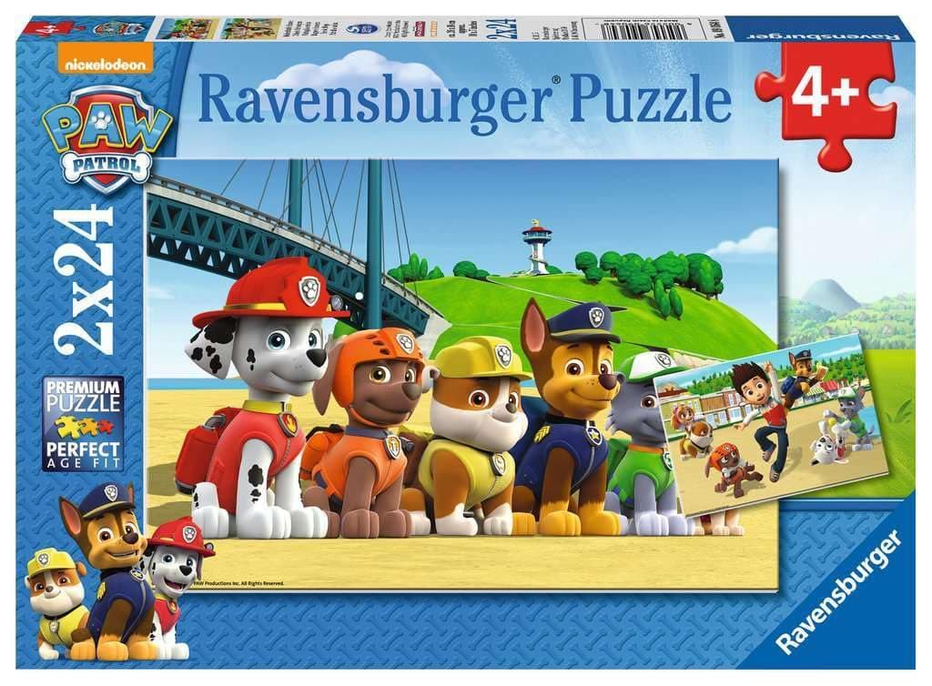 Paw Patrol Jigsaw Puzzle (2 x 24 Piece)