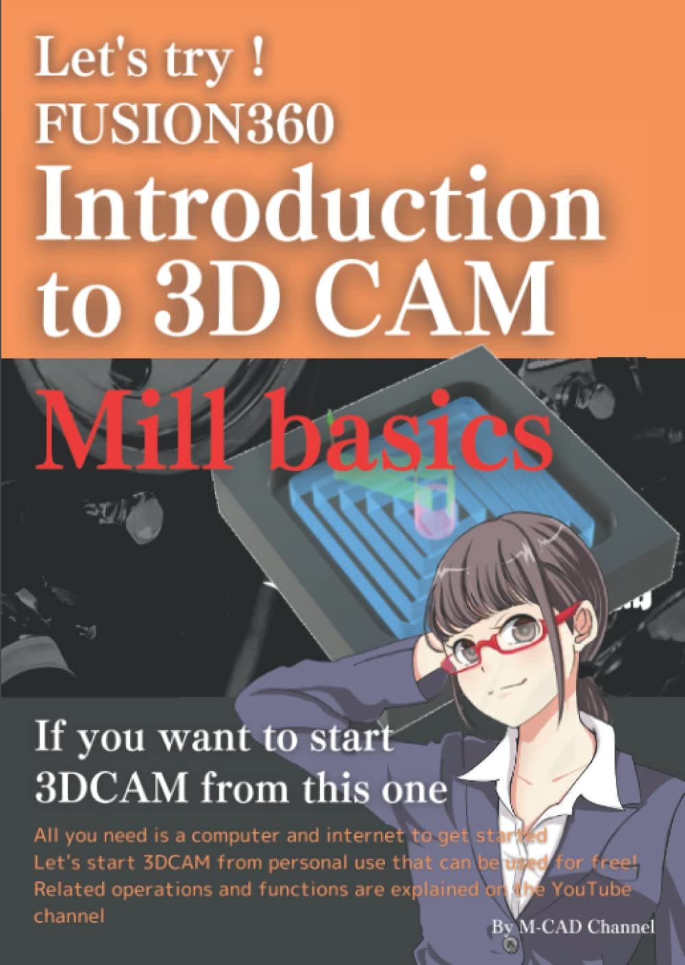 Let's try! Introduction to Fusion360 CAM Mill basics (English)