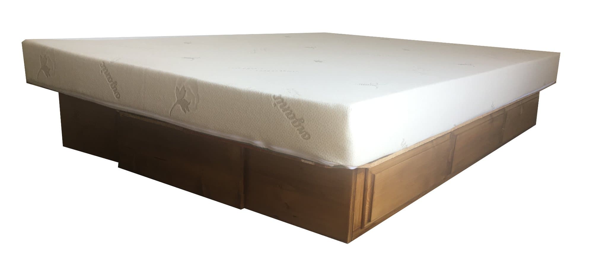 Strobel Organic Baltimore Premium Solid White Pine 9" Drawer Pedestal 6 Handle Pull Drawers Unfinished