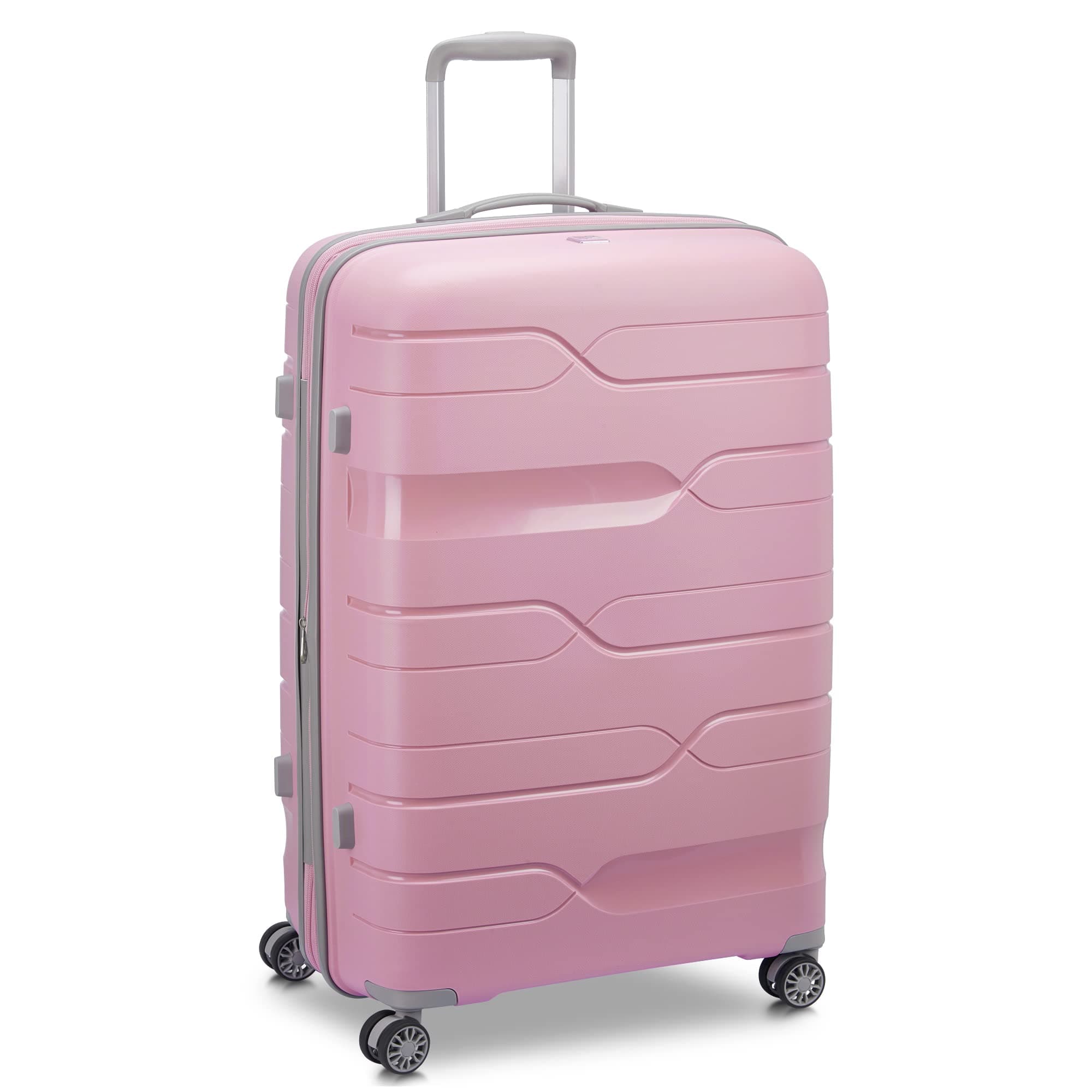 MODO BY RV RONCATOMODO by Roncato MD1 Expandable Hard Trolley Large with TSA, Old Pink, Trolley Grande, Hard Suitcase with Expandable Central Part and Swivel Wheels, Old Pink, Trolley Grande, Hard suitcase with