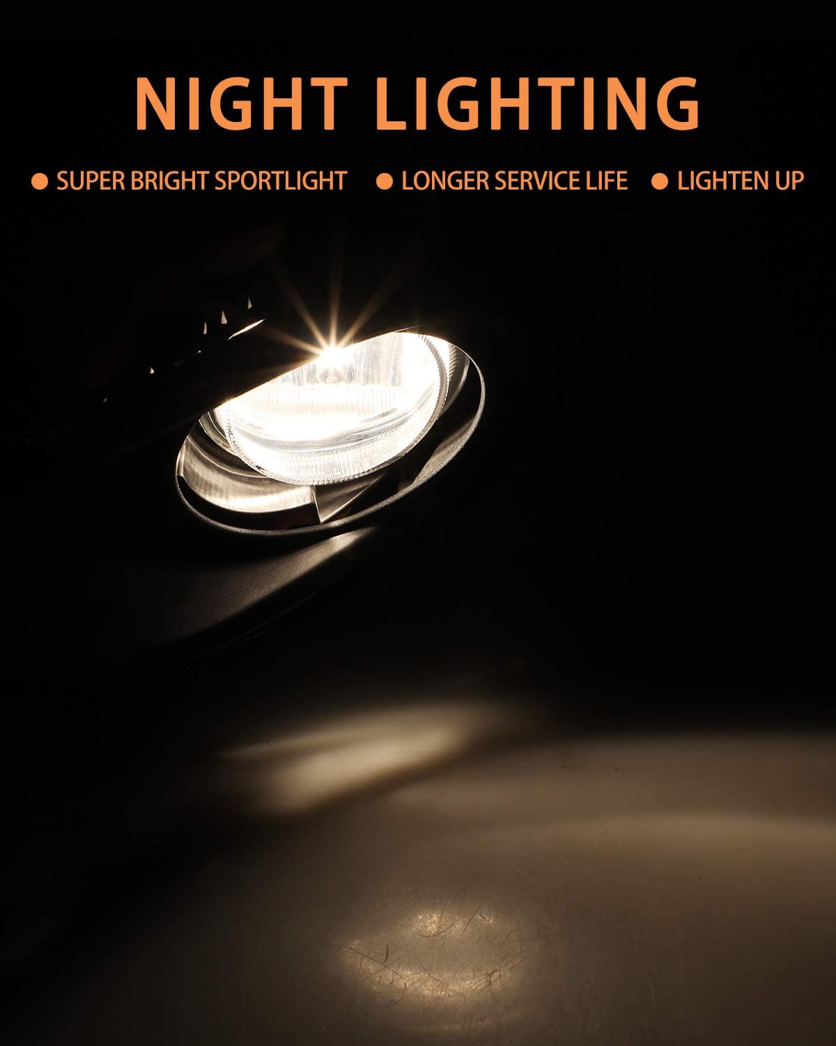 AUTOWIKI Fog Driving Light Assembly for 2013-2015 Mazda CX-9 With Clear Lens 2PCS OEM Replacement with Switch and Wiring Kit