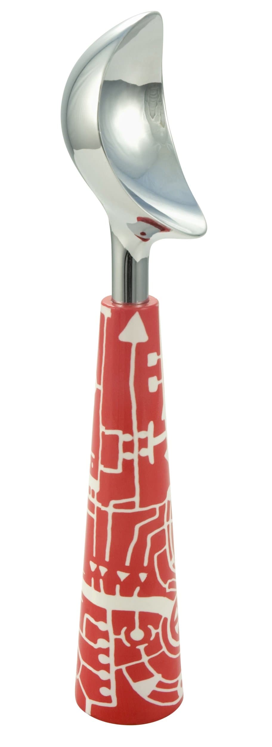 Sarut Py-icsre 1-Inch by 7-Inch by 2-Inch Ice-Cream-Scoop, 1-Pack, Multicolored