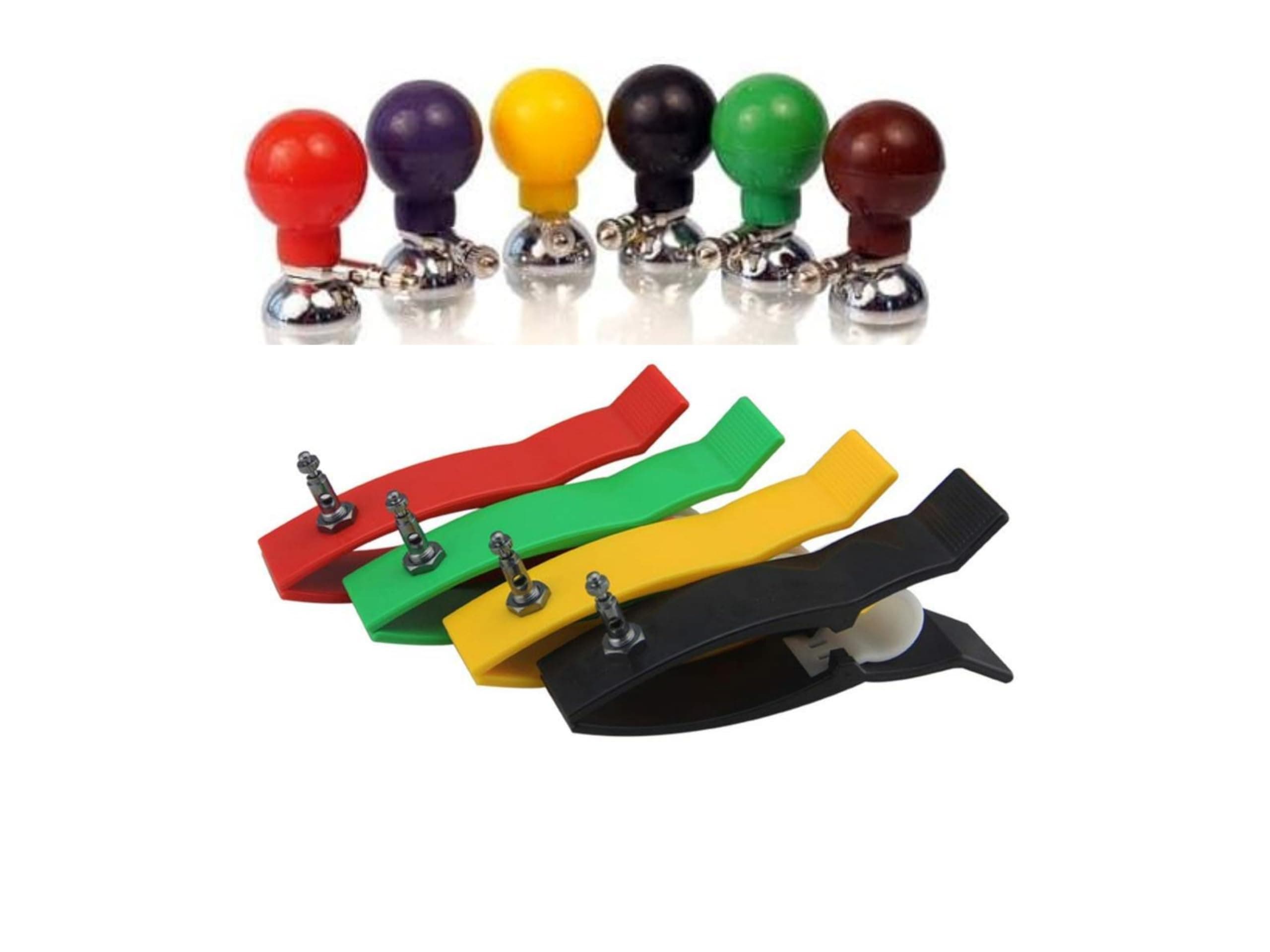 Plastic and Silicone ECG Clamp and Chest Electrodes