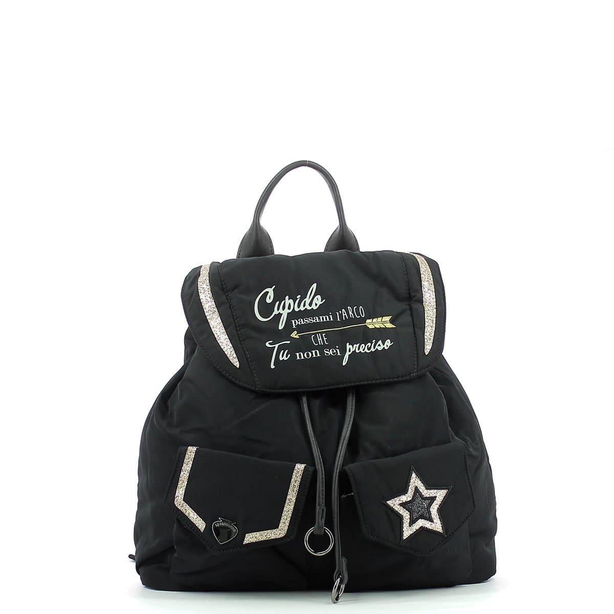 Zainetto Donna | Le Pandorine Active Backpack | Cupido | A/I 2017-18 | AI17DBR0213301-Black