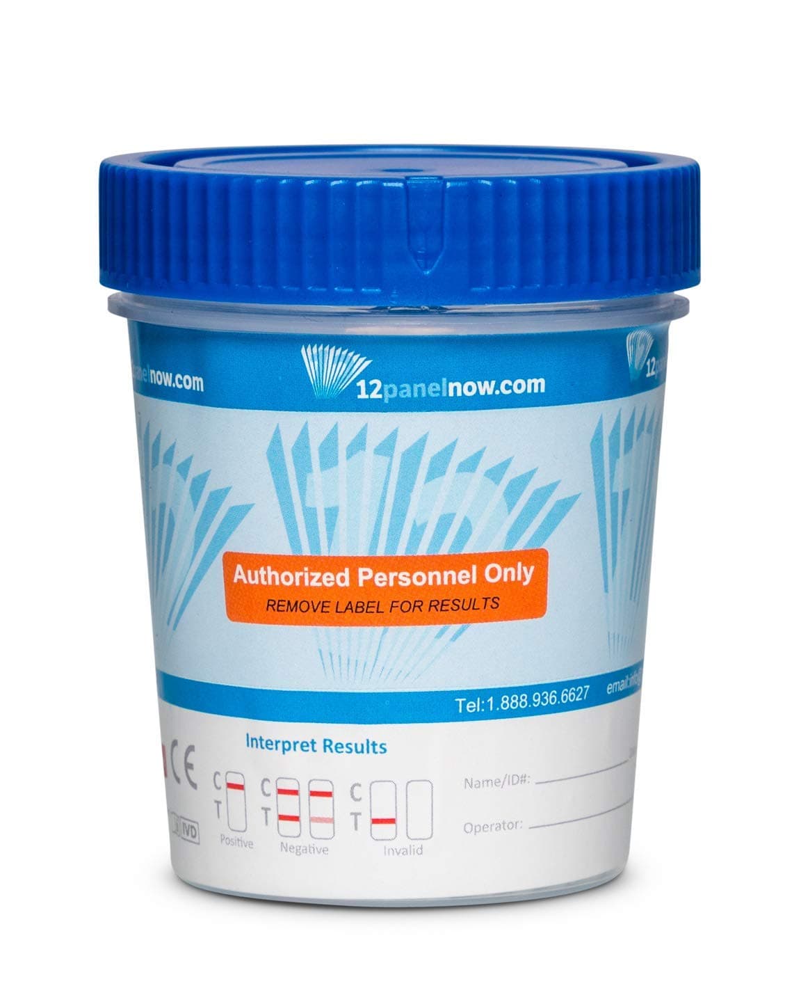 [25 Pack] 8 Panel Drug Test Cups, Tests for AMP BUP BZO COC MET OXY OPI and THC, Drug Test Kit with Temperature Strip, Fast Results, Drug Tests Up to 8 Different Drugs - Multi-Drug Instant Test