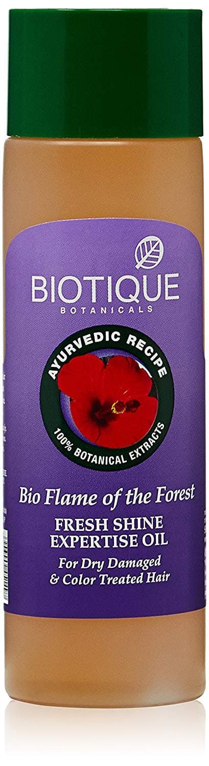 Biotique Bio Flame Of The Forest Fresh Shine Expertise Oil, 120ml - (packaging may be vary due to new arrival)