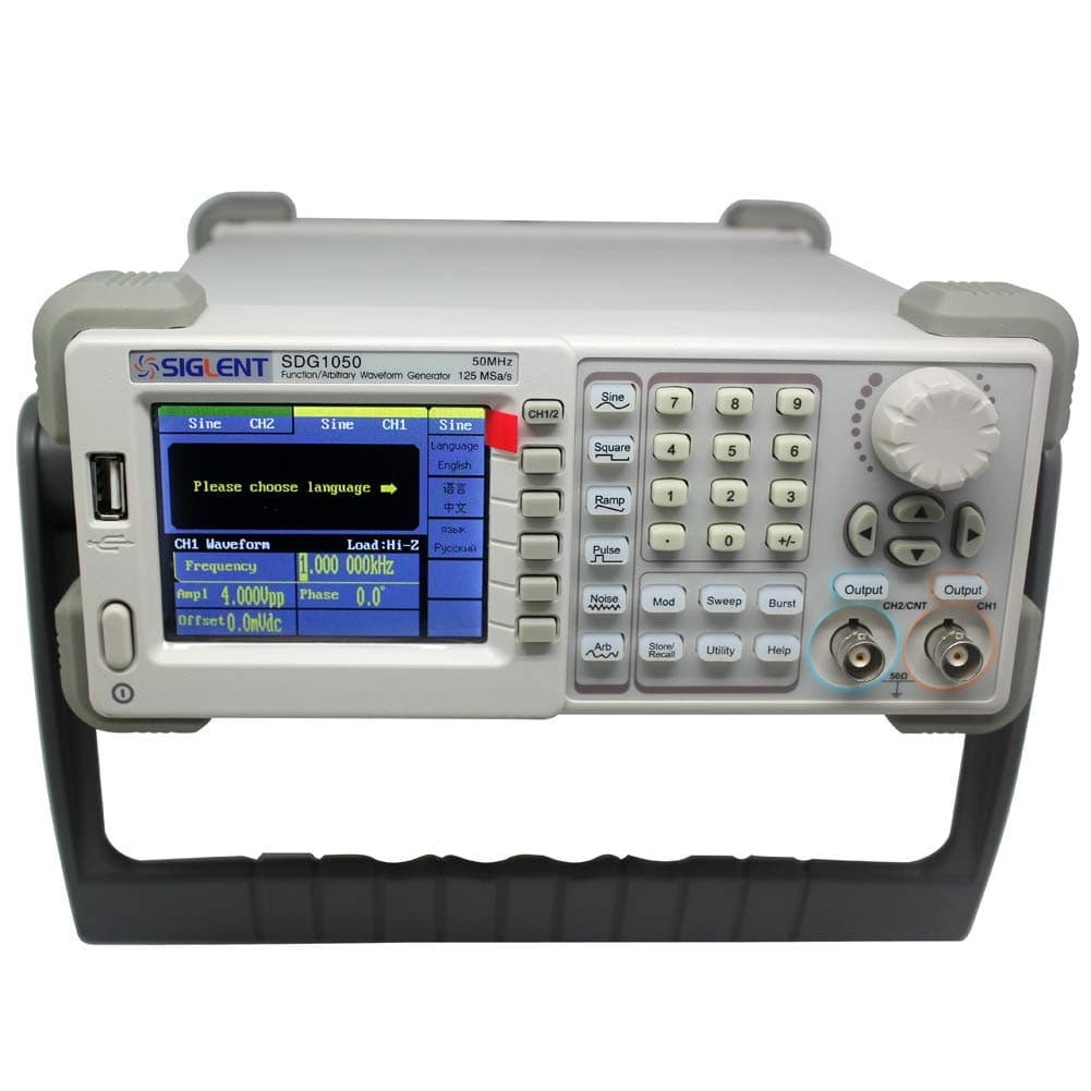 Siglent SDG1050 125MSa/s Function Arbitrary Waveform Generator 50MHz Bandwidth