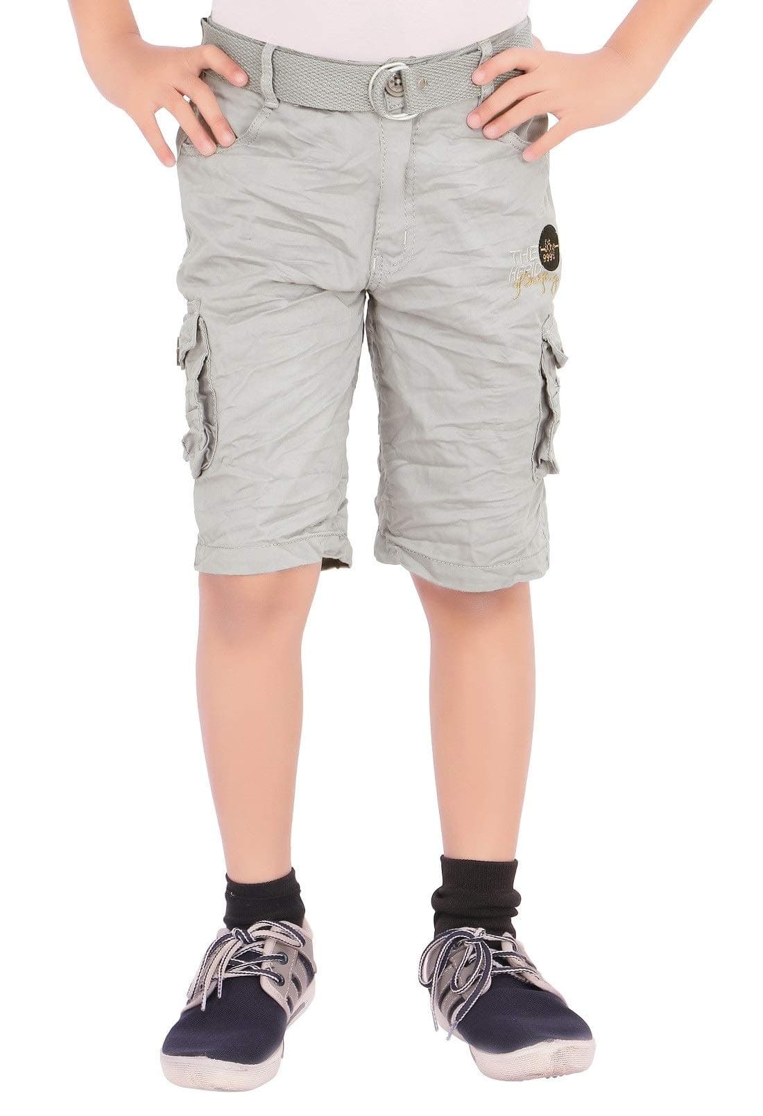 ADBUCKS Boy's Regular Fit Cargo Shorts