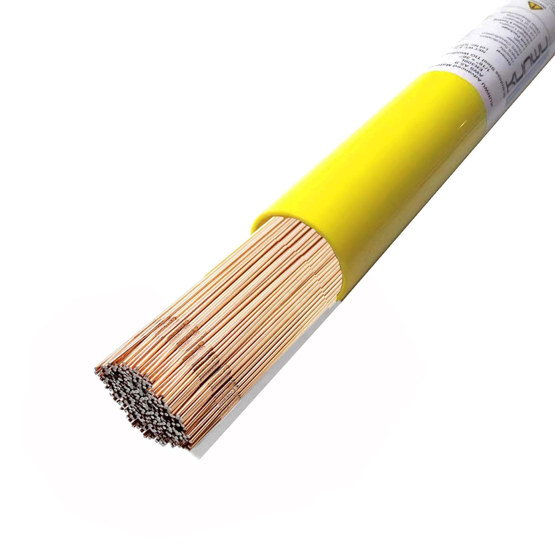 ER70S-6 1/16" x 18" x 5 Lb Economical Mild Steel TIG Welding Rods