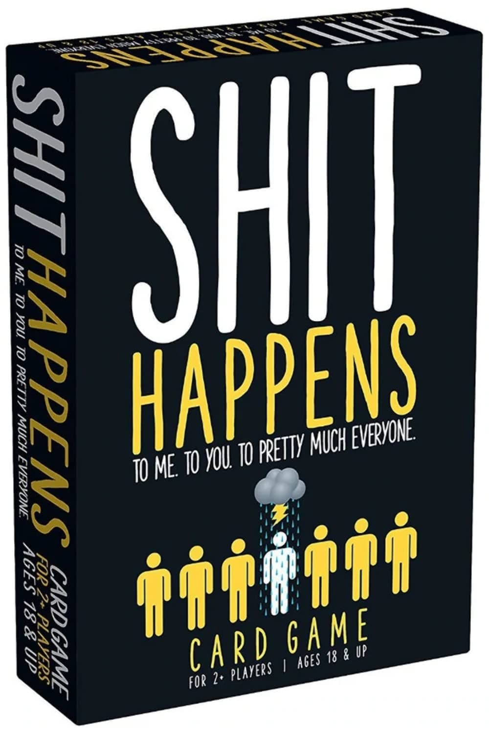 Games Adults Play Shit Happens Card Game Black,192 months to 1188 months