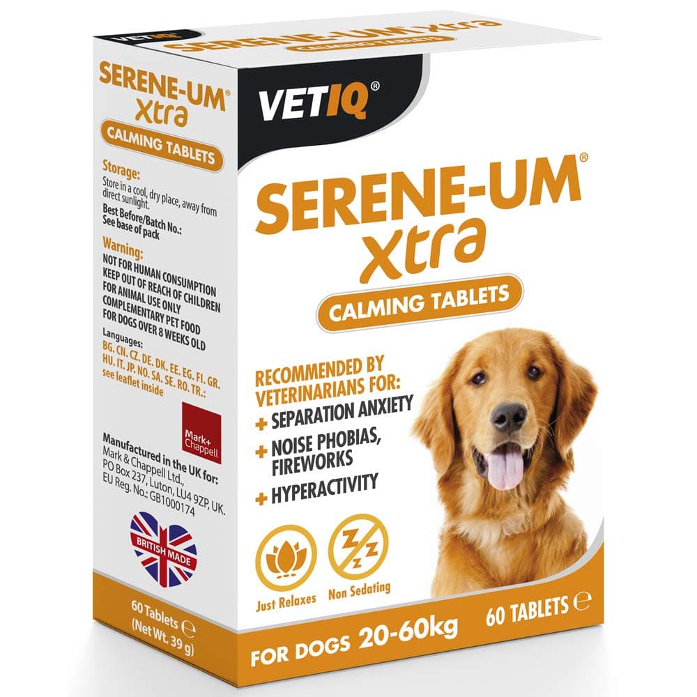 Mark and Chappell Serene UM Calm Xtra Dog Tablets