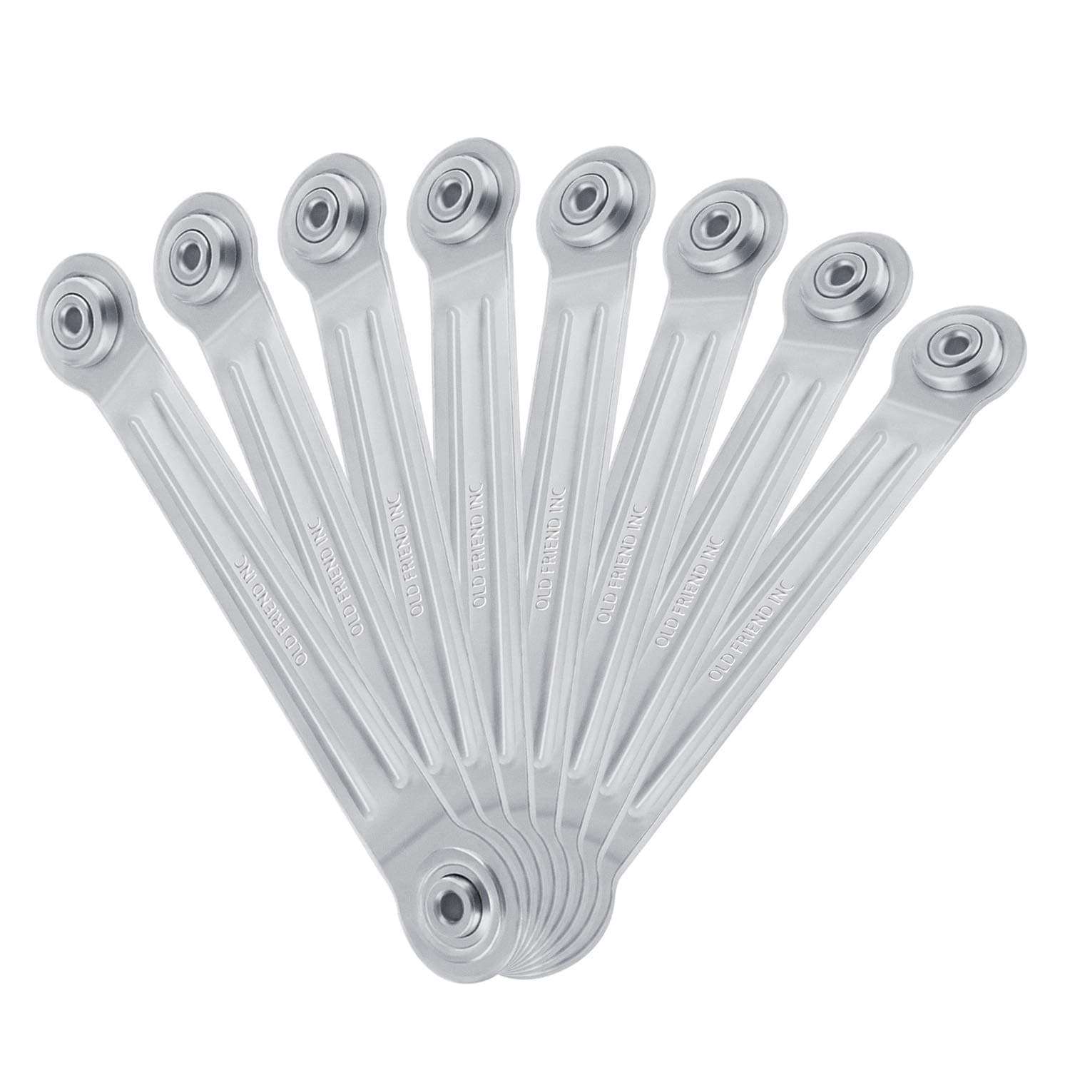 8 Pack Glider Bracket Hardware, Hardware Center Distance 7-1/2" and Bolt Hole Diameter 1/4".