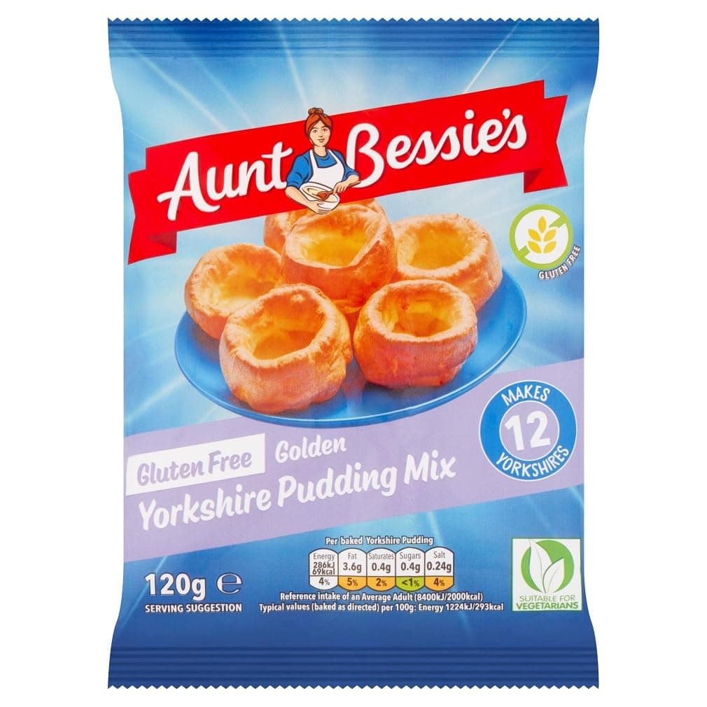 Aunt Bessies Yorkshire Pudding Mix, 128g