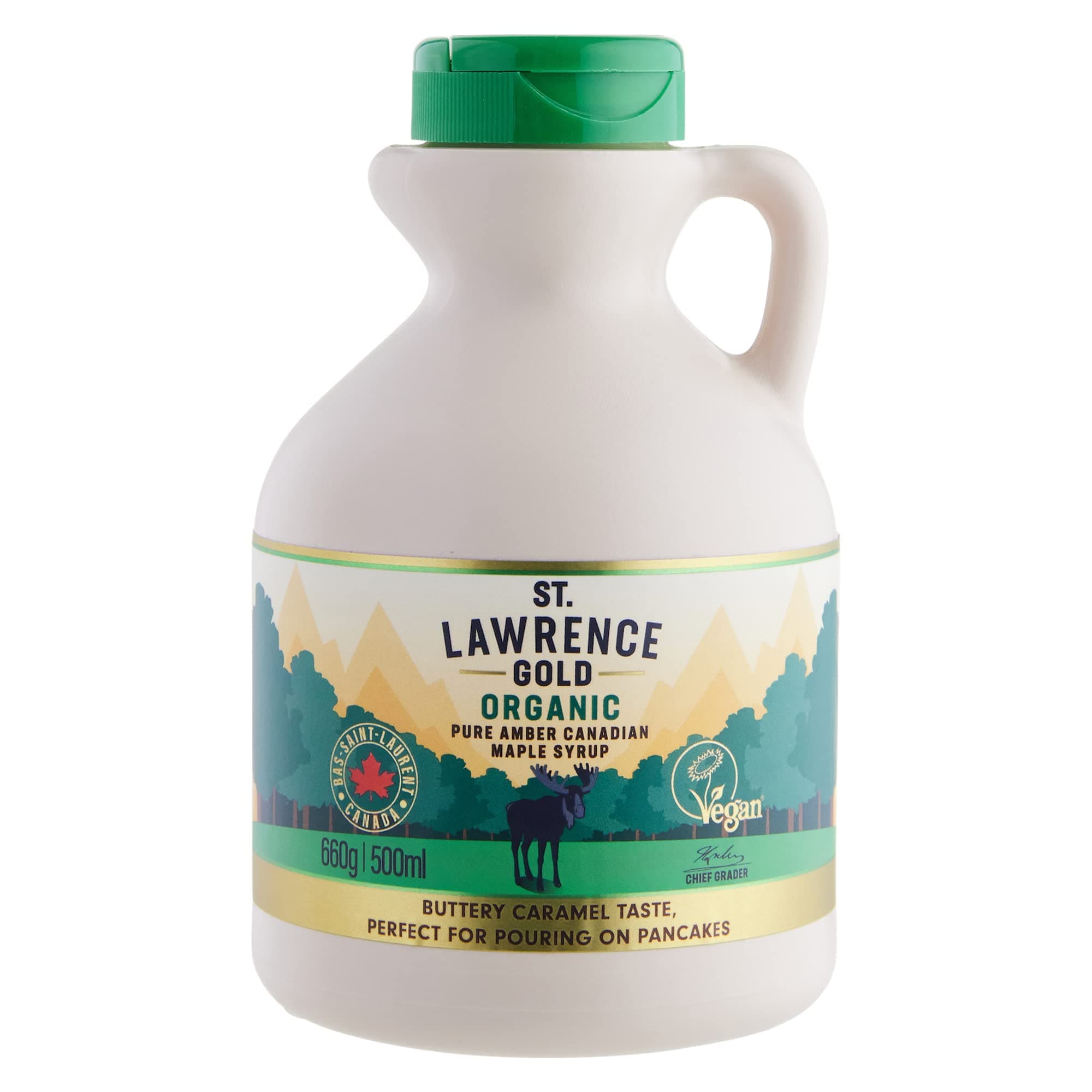 St Lawrence Gold Organic Amber Maple Syrup