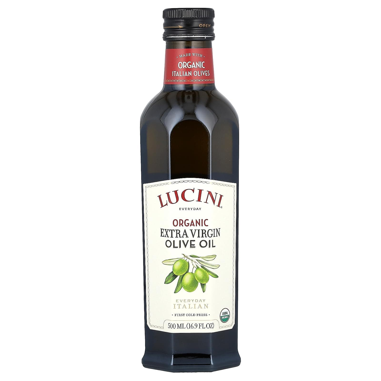 Lucini, Organic Everyday Extra Virgin Olive Oil, 16.9 Fl Oz