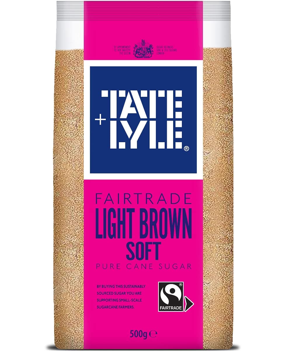 Tate and Lyle Light Soft Brown Sugar, 500 g