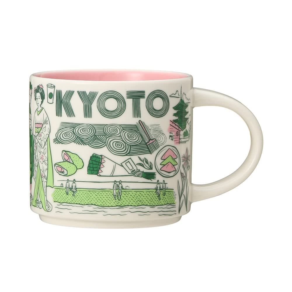 Starbucks JAPAN Kyoto Been There Series Across the Globe Collection Coffee Mug 14 Ounce