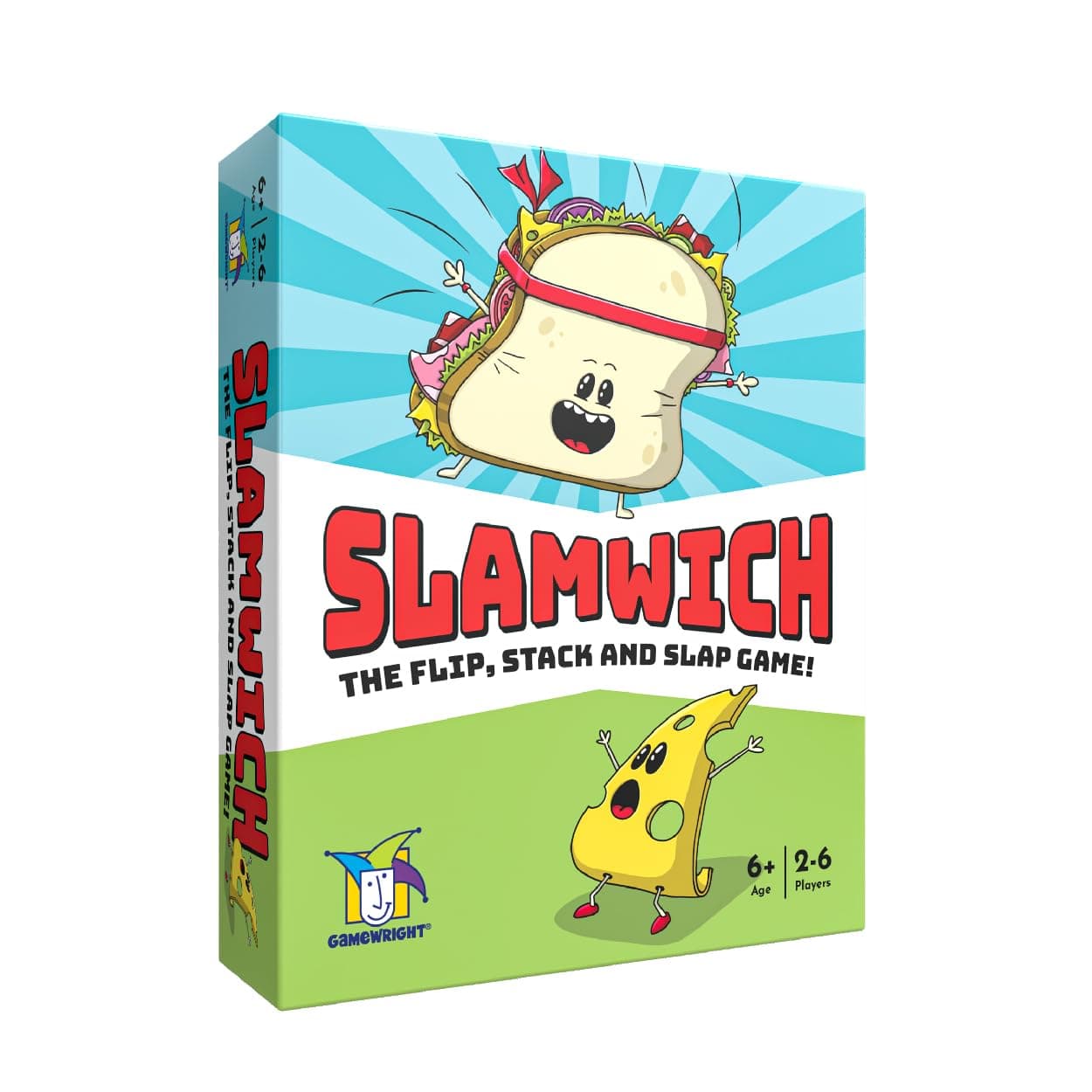 Slamwich – A Fast Flipping Card Game for Kids – Ages 6 and Up – Great for Family Game Night