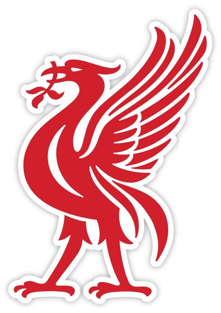 Liverpool emblem bird sticker decal 4" x 5"