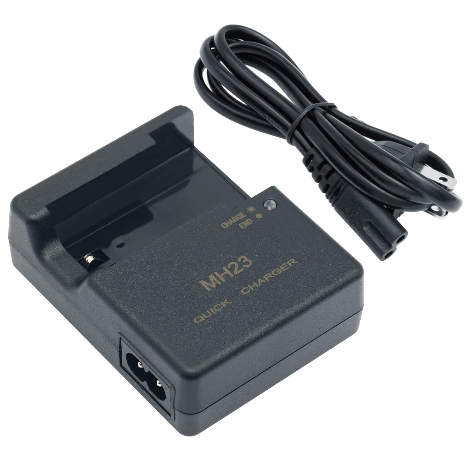 MH-23 Quick Battery Charger for Nikon: for EN-EL9 EN-EL9a Battery Compatible with Nikon D40 D40X D60 D3000 D5000 Digital SLR Cameras