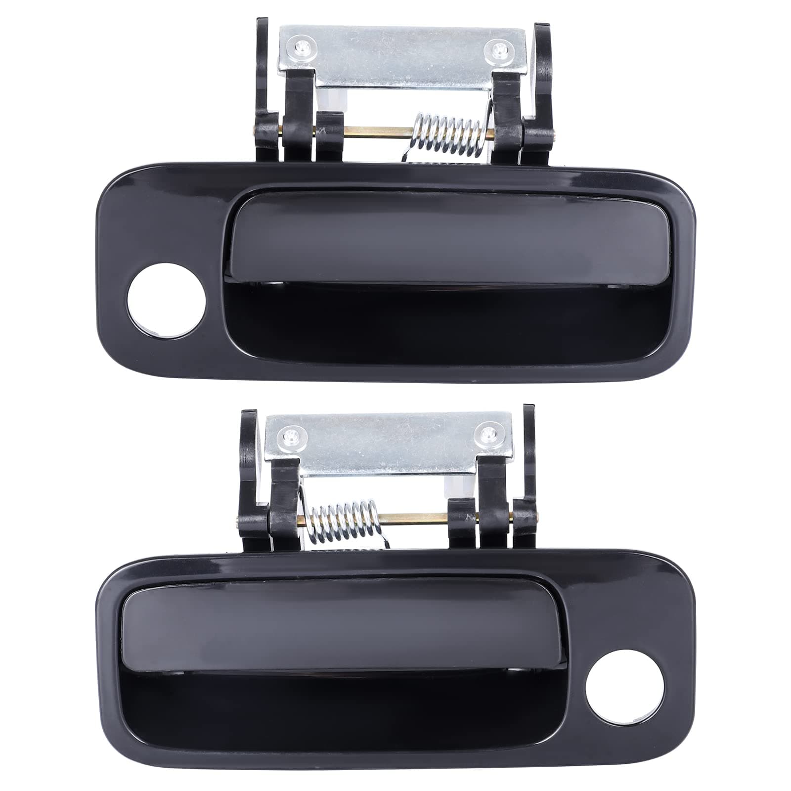LCWRGS 2Pcs Exterior Outside Door Handle Front Driver & Passenger Side Replacement for Toyota Avalon 2000 2001 2002 2003 2004, Replaces# 80339 80846 69210AC030C0 69220AC030C0 -Black