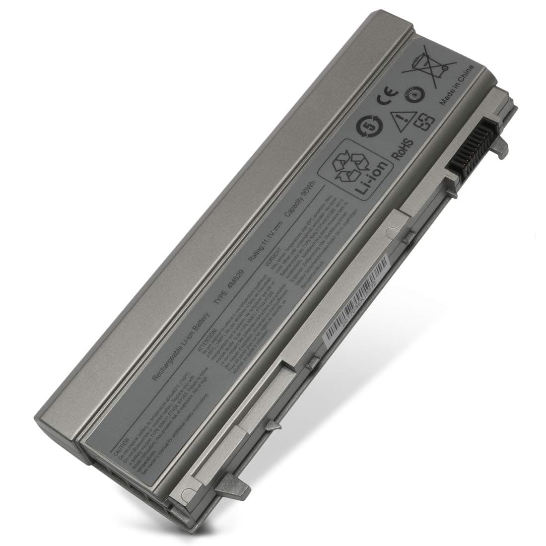 Laptop Battery for Dell Latitude E6400 E6410 E6500 E6510 Precision M2400 M4400 M4500 M6500 Compatible P/N: 4M529 312-0749 F8TTW PT434 PT437 KY266 FU274 FU571 MN632 MP303 MP307 W1193 KY477
