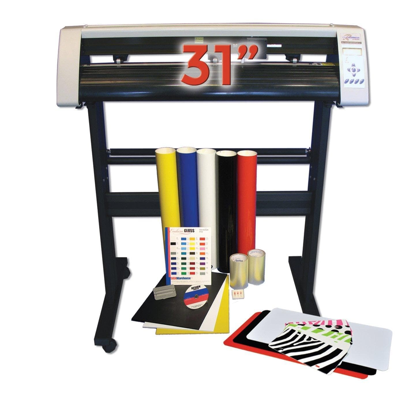 Sign Warehouse Vinyl Express® Cutter 31" w/ VE LXi Apprentice Software for Sign Making Hobby Craft