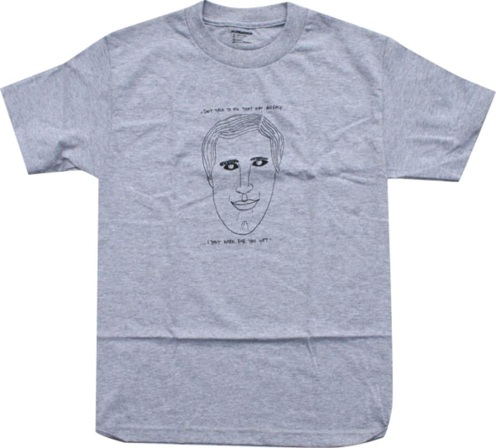 Skate Mental Fletch Xlarge Heather Grey Short Sleeve