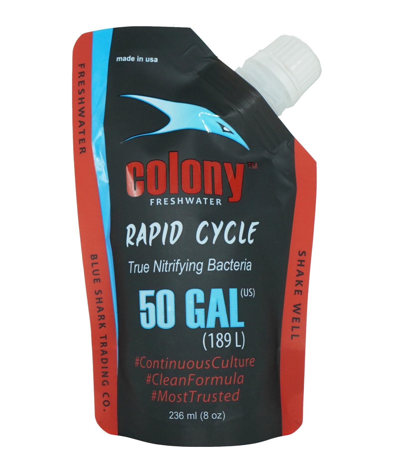 ATM Blue Shark Animal Planet Tanked AAT00402 Colony Fw, 8-Ounce