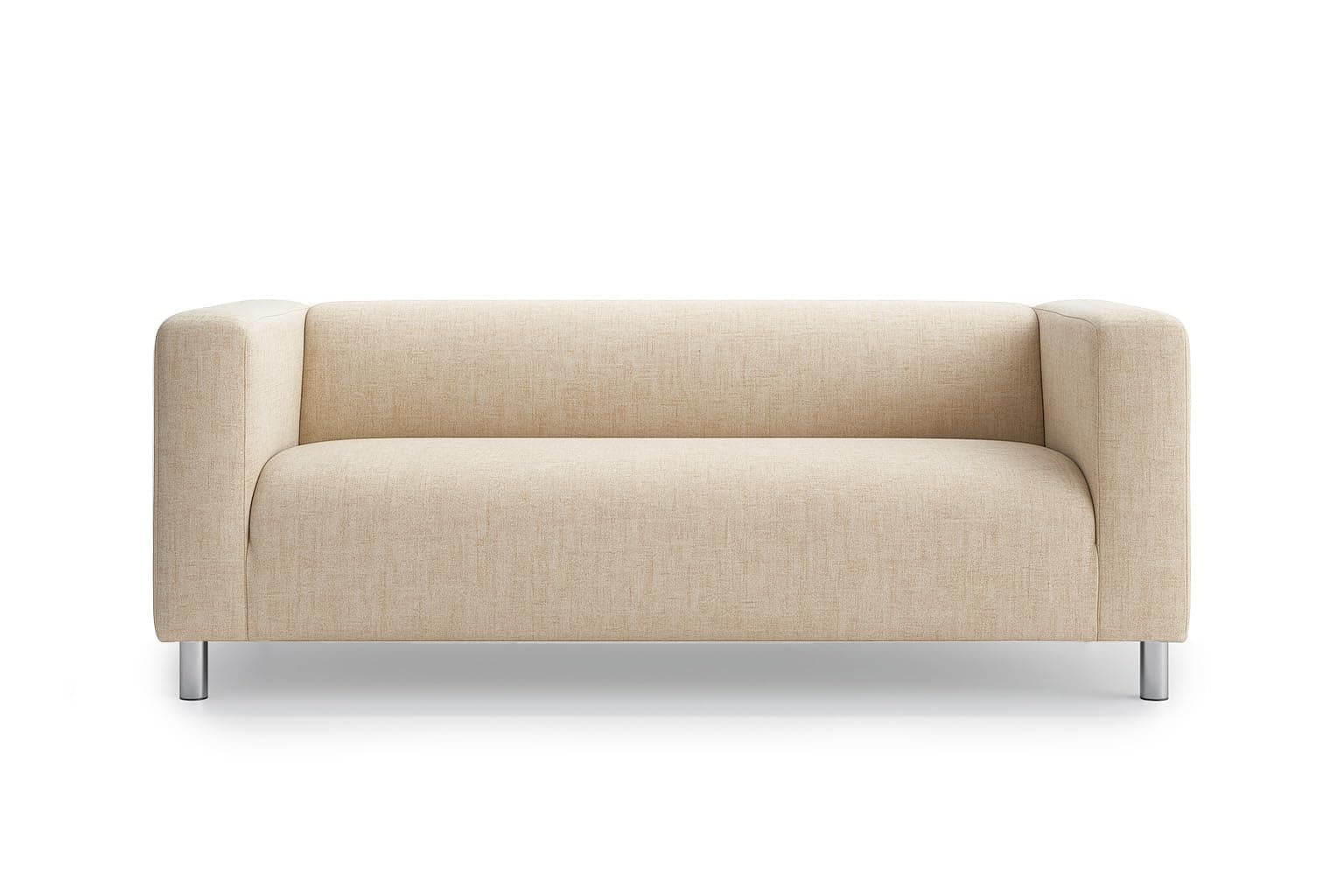 Klippan Loveseat Cover Replacement for IKEA Klippan Sofa Cover, Klippan Slipcover, Klippan Cover Only(Daily Beige)