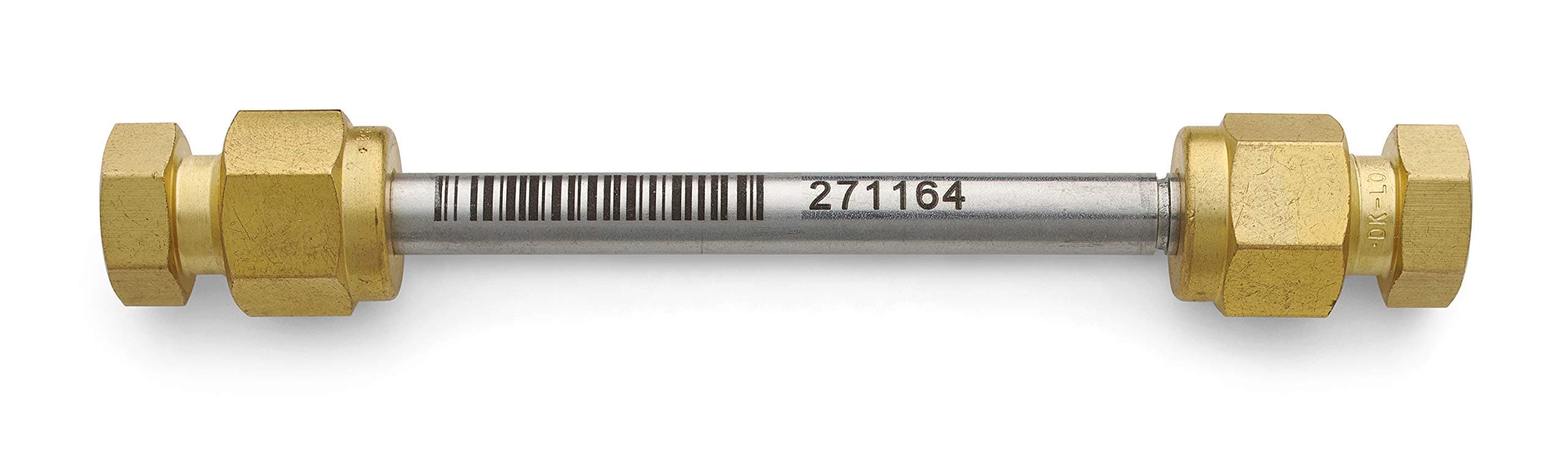 Markes International C3-AAXX-5035 Stainless Steel Conditioned TD Tubes, TO-17 Type 3, Carbopack C/Carbopack B/Carbosieve SIII, Supplied Ready-to-Use, Capped with Brass Long-Term Storage Caps (Pack of 10)