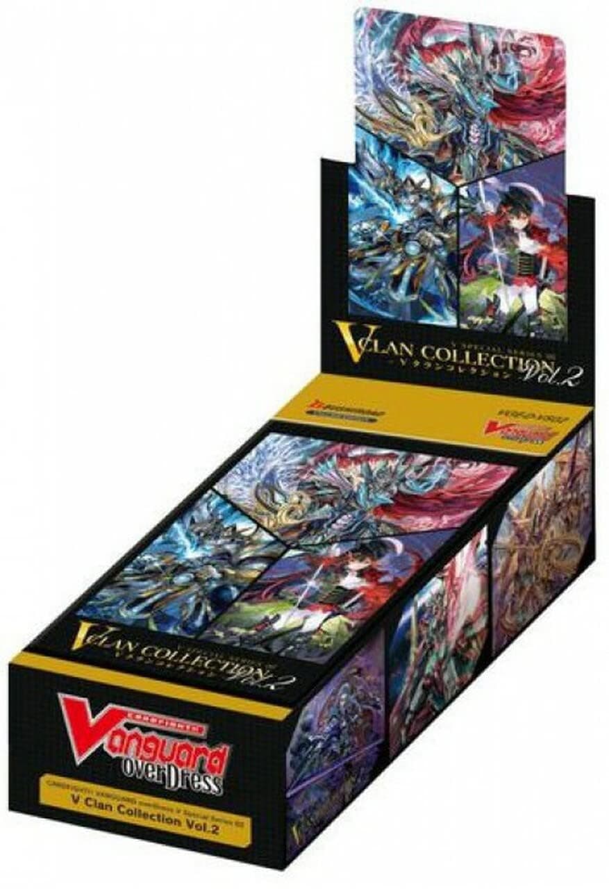 Bushiroad Vanguard Overdress: V Clan Collection Volume 2 Booster - 12 Packs of 7 Random Cards - Age 14+
