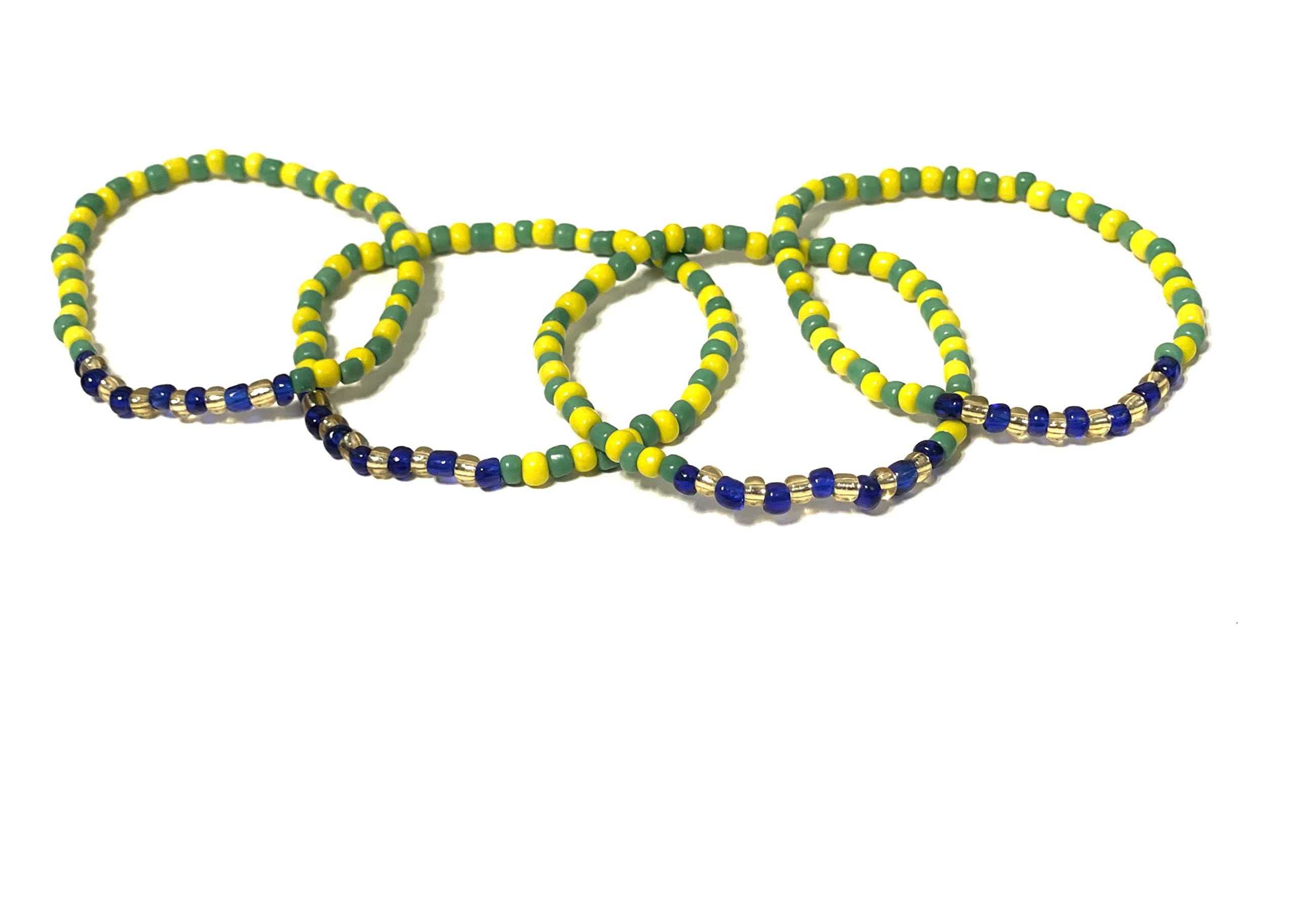 Pulsera De Orula Con Camino de Oshosi (4 Pulseras) Ilde De Olura Con Oshosi -Yiselfashion