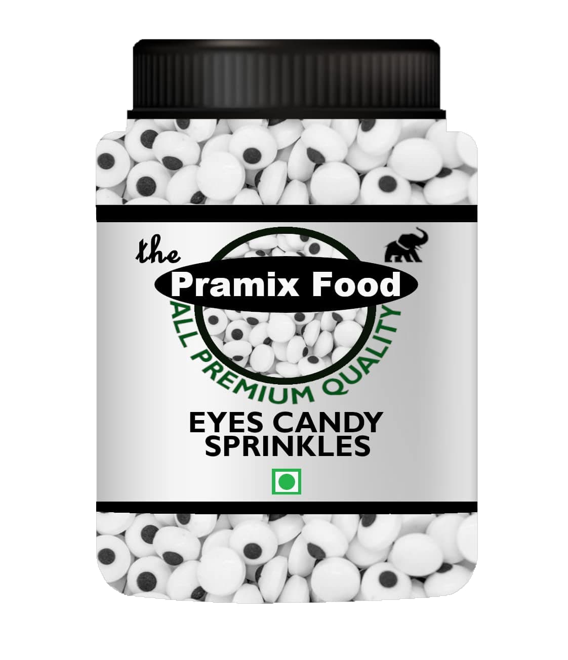 Pramix Premium Eyes Candy, Sprinkle Eye Candy| Perfect Edible Baking Decorations For faces on Cake Pops, Cookies, Cupcakes, 50g