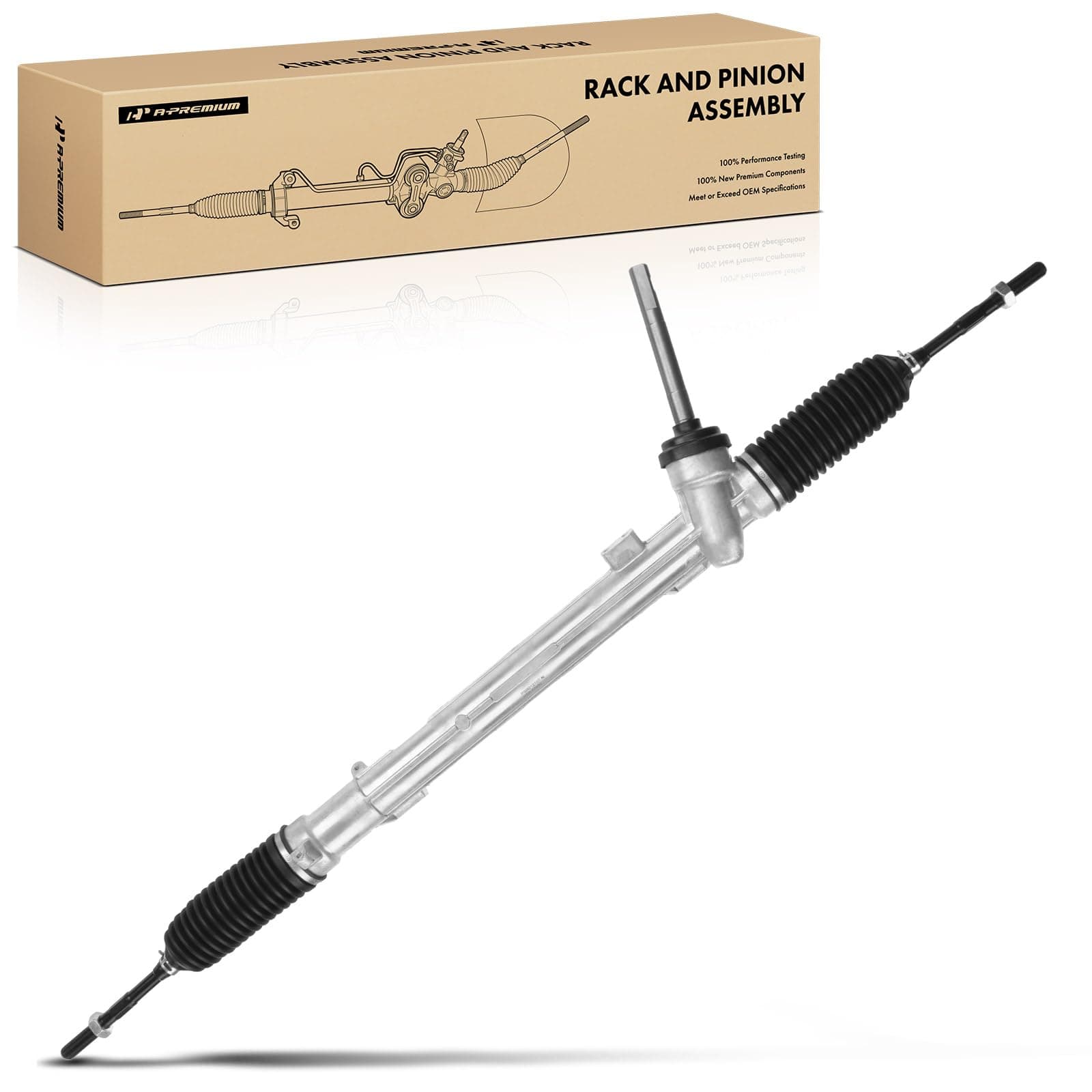 A-Premium - Electronic Power Steering Rack and Pinion Compatible with Nissan Rogue 2008 2009 2010 2011 2012 2013 2.5L, Replace# 48001JD90B