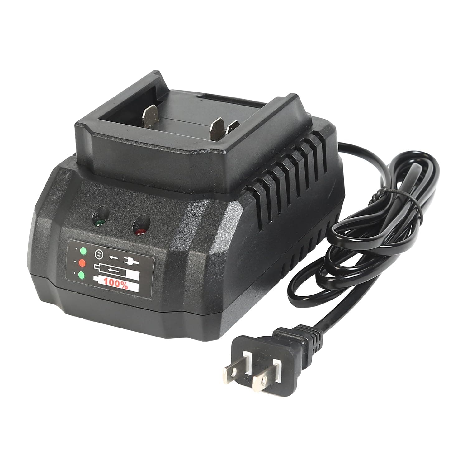 Abeden18V Max Lithium Ion Battery Charger,Only Compatible with 18V Cordless Impact Wrench & Cordless Impact Leaf Blower & Cordless Paint Sprayer