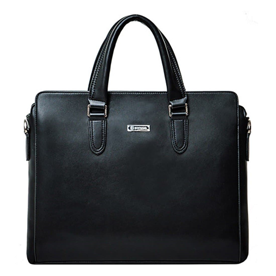 CustomHomme Men's Binnuo Multi Compartment Briefcase