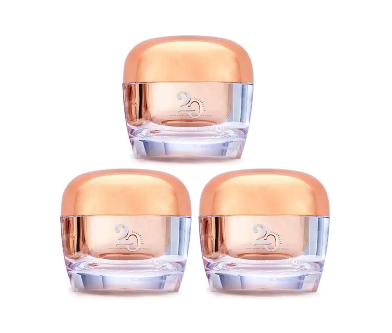 3 Units of Minus 20 Pink Gold Anti Wrinkle Bomb in 3 minute Innovative Cream From Korea Timeless Beauty By TGS