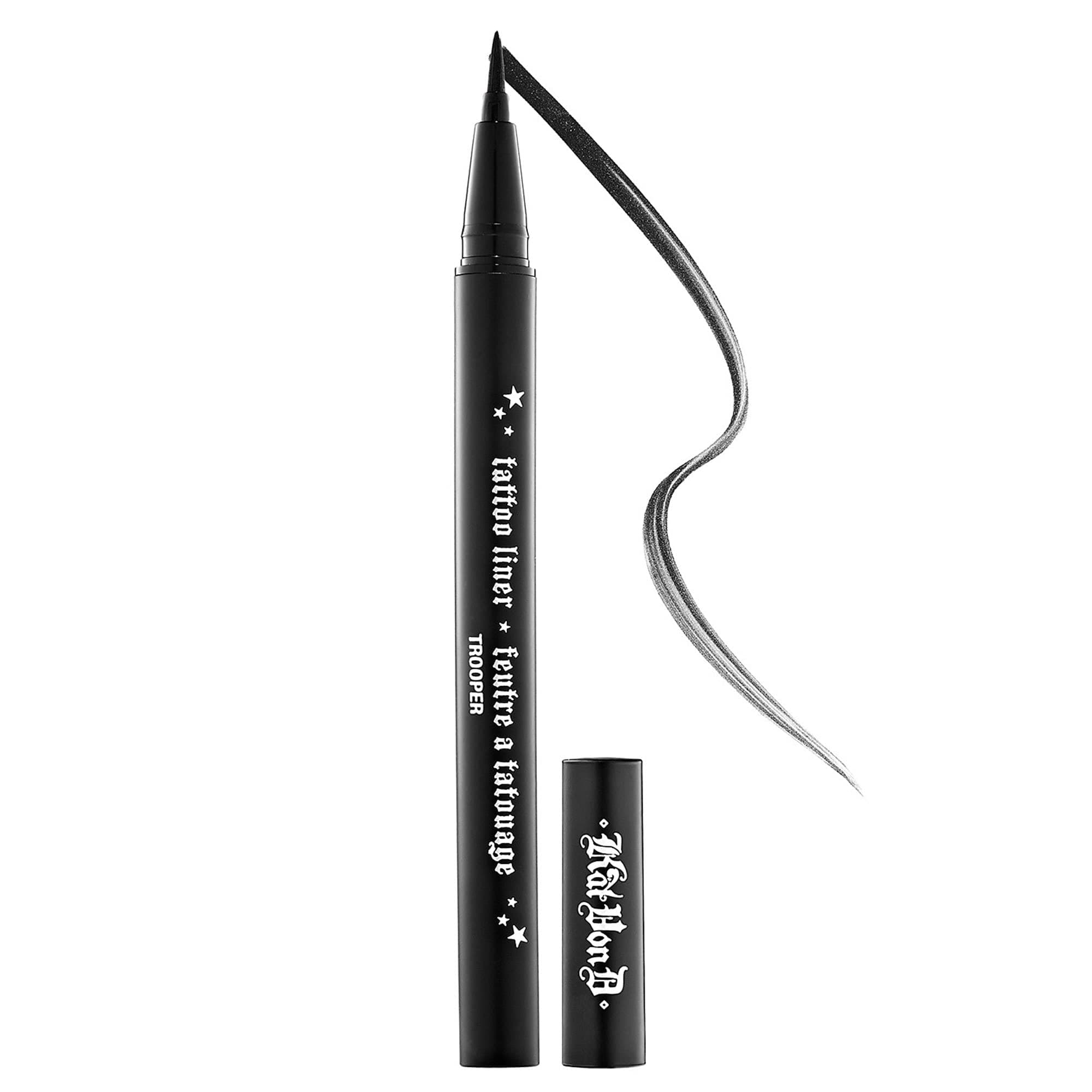 Tattoo Liner Waterproof Liquid Eyeliner in Trooper Black Full Size UNBOXED