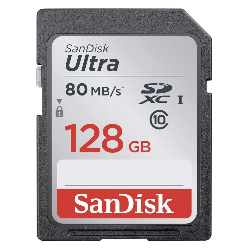 SanDisk Ultra SDXC UHS-I Card, 128GB