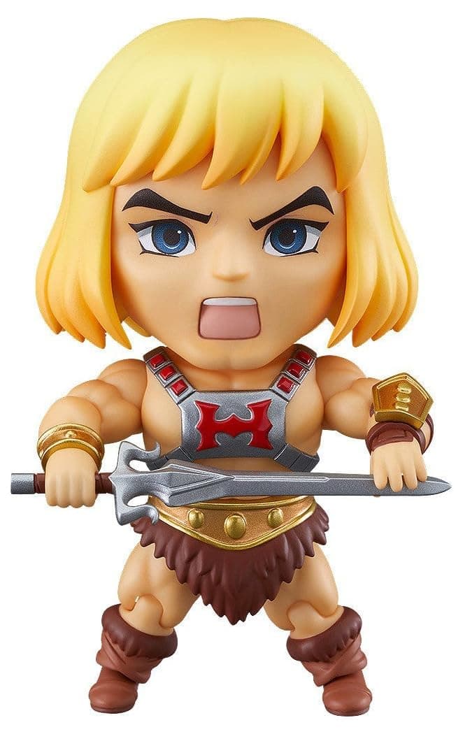 Good Smile Nendoroid Masters Of The Universe Revelation He-Man Action Figure, 10 cm Height