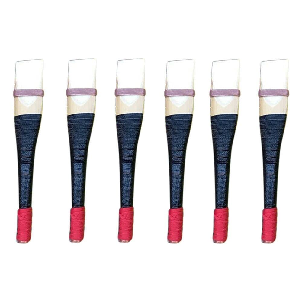 Uilleann Bagpipes Chanter Reed of Spanish Cane Various Colour/uillean pipes Reeds (Black, 6 Pcs)