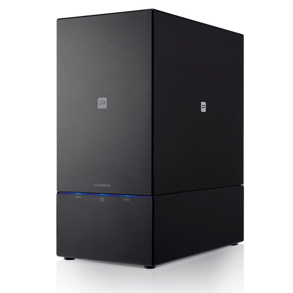 Mediasonic ProRaid USB 3.0 2 Bay 3.5 inch SATA Hard Drive Enclosure - USB 3.0 Support UASP and SATA 3 6.0Gbps Speed (Version 2) (HUR5-SU3)