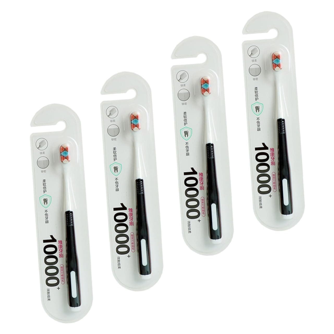 PartyKindom 4pcs Maternity Month Toothbrush Dental Floss Pbt Toothbrush Bristles Pregnant Woman Postpartum