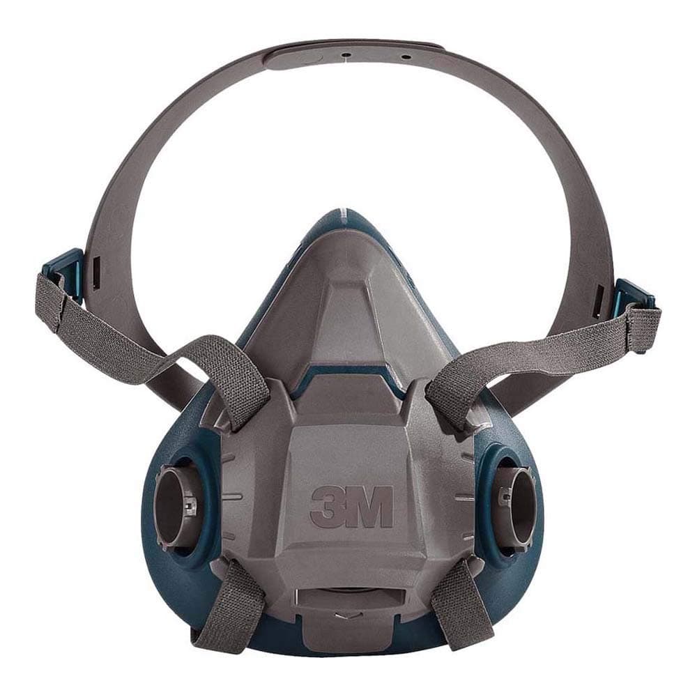 6502 6500 Series Respirator With 4 Point Harness And Bayonet Connection, English, 15.34 fl. oz., Plastic, 8" x 7.2" x 4"