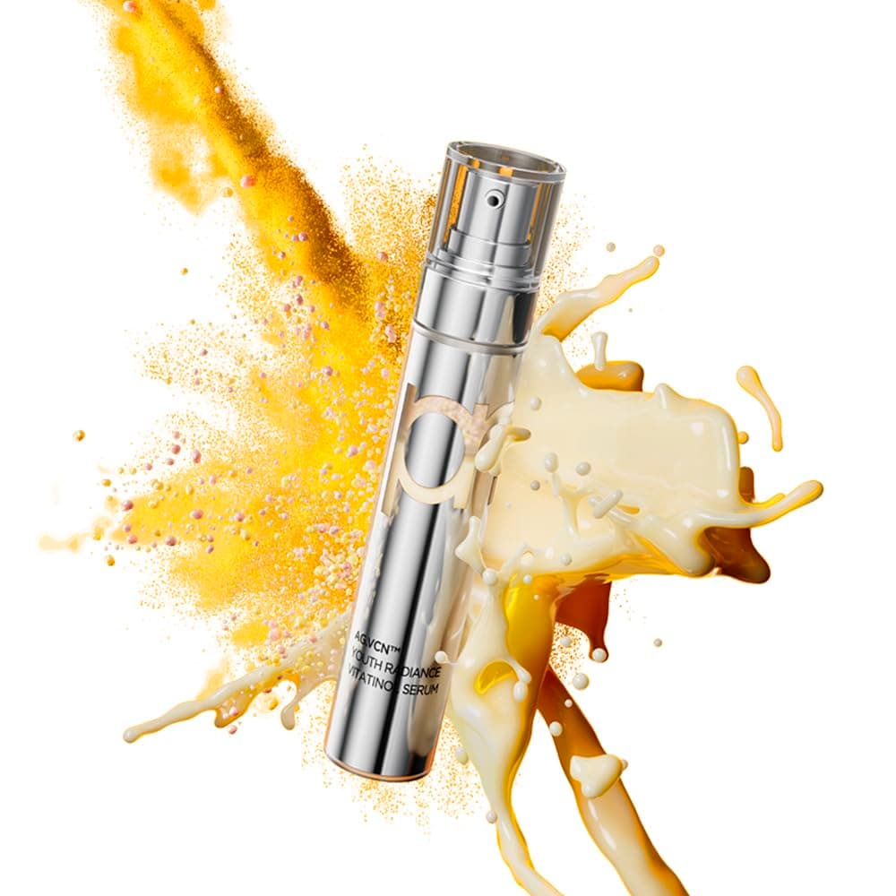 PRMR Retinol Vitamin C Serum for Face | Youth Radiance Vitatinol Serum Skin Booster, Korean Skincare for Anti-aging & Glowing, Moisturizing, Reduces Dark Spots, 0.7 oz (21 g, Pack of 1)